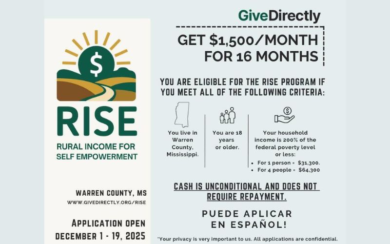 RISE GMI (Free Money in Warren County)